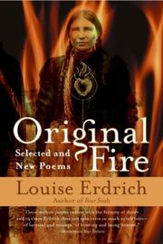 Cover of: Original Fire by Louise Erdrich
