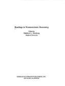 Cover of: Readings in nonmonotonic reasoning