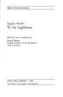 Cover of: Virginia Woolf's To the lighthouse by edited and with an introduction by Harold Bloom.