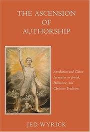 Cover of: The Ascension of Authorship by Jed Wyrick