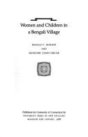 Cover of: Women and children in a Bengali village