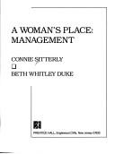 Cover of: A woman's place: management