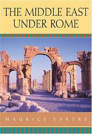 Cover of: The Middle East under Rome by Maurice Sartre