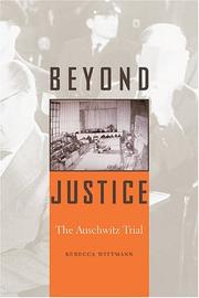 Beyond Justice by Rebecca Wittmann