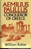 Cover of: Aemilius Paullus, conqueror of Greece