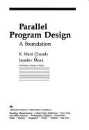 Cover of: Parallel program design by K. Mani Chandy