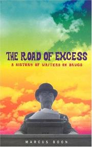 Cover of: The Road of Excess by Marcus Boon