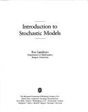 Cover of: Introduction to stochastic models