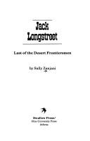 Jack Longstreet by Sally Springmeyer Zanjani