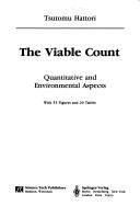 Cover of: The viable count: quantitative and environmental aspects