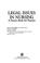 Cover of: Legal issues in nursing