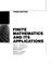 Cover of: Finite mathematics and its applications