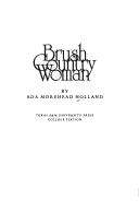 Cover of: Brush country woman