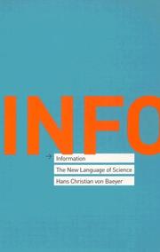 Cover of: Information by Hans Christian von Baeyer