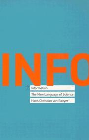 Cover of: Information by Hans Christian von Baeyer, Hans Christian von Baeyer