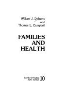Cover of: Families and health