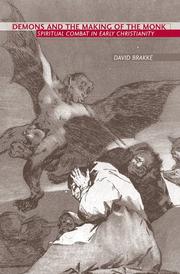 Cover of: Demons and the Making of the Monk by David Brakke