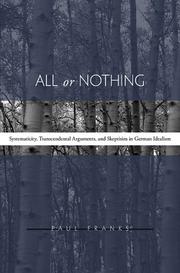 Cover of: All or Nothing by Paul W. Franks