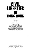 Cover of: Civil liberties in Hong Kong