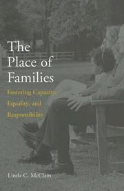 Cover of: The place of families: fostering capacity, equality, and responsibility