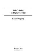 Cover of: Who's who in Mexico today