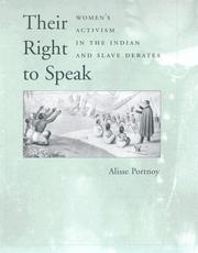 Cover of: Their Right to Speak by Alisse Portnoy