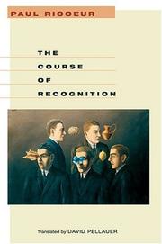 Cover of: The Course of Recognition (Institute for Human Sciences Vienna Lecture Series)