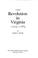 Cover of: The Revolution in Virginia, 1775-1783