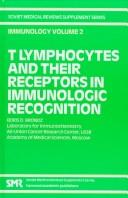 Cover of: T lymphocytes and their receptors in immunologic recognition