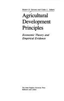 Cover of: Agricultural development principles: economic theory and empirical evidence