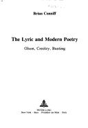 Cover of: The lyric and modern poetry: Olson, Creeley, Bunting