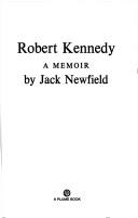 Cover of: Robert Kennedy: a memoir