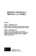 Cover of: Treating chronically mentally ill women