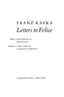 Cover of: Letters to Felice by Franz Kafka