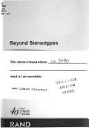 Cover of: Beyond stereotypes by Allan F. Abrahamse