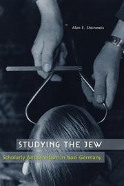 Cover of: Studying the Jew by Alan E. Steinweis