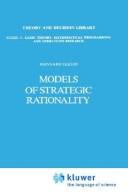 Cover of: Models of strategic rationality