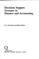 Cover of: Decision support systems in finance and accounting