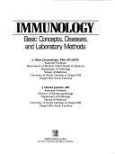 Cover of: Immunology: basic concepts, diseases, and laboratory methods / J. Helen Cronenberger, J. Charles Jennette.