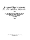 Cover of: Empirical macroeconomics for interdependent economies