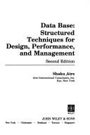 Cover of: Data base by S. Atre
