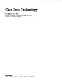Cover of: Cast iron technology