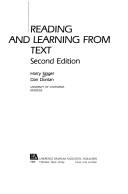 Cover of: Reading and learning from text
