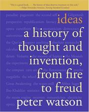 Cover of: Ideas by Peter Watson