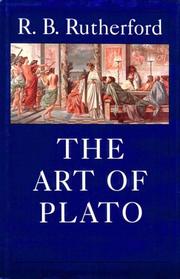 Cover of: art of Plato | R. B. Rutherford