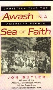 Cover of: Awash in a Sea of Faith by Jon Butler