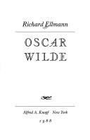 Cover of: Oscar Wilde by Richard Ellmann