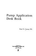 Cover of: Pump application desk book