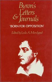 Cover of: Born for opposition