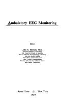 Cover of: Ambulatory EEG monitoring